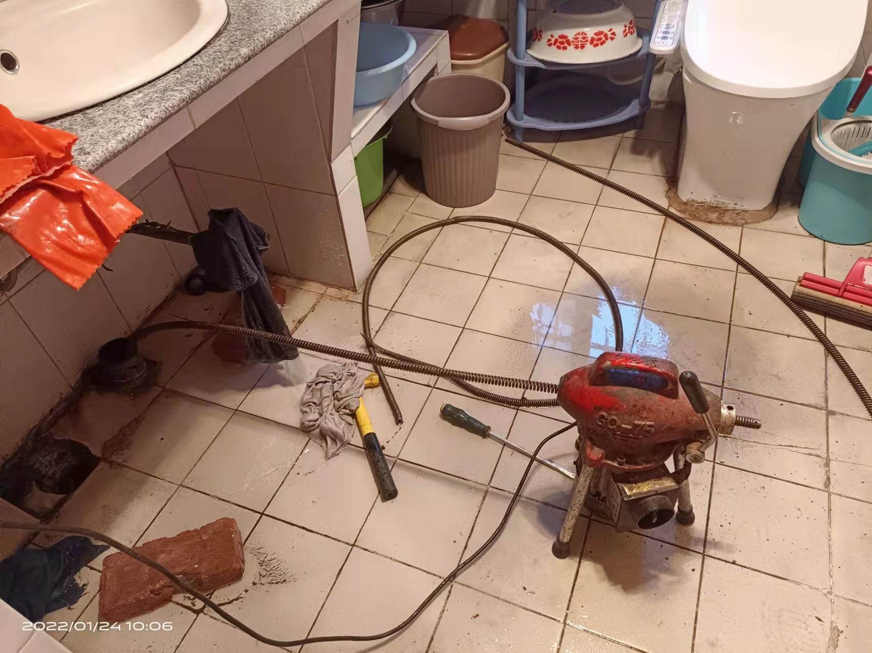 郯城疏通厨房下水道，地漏疏通